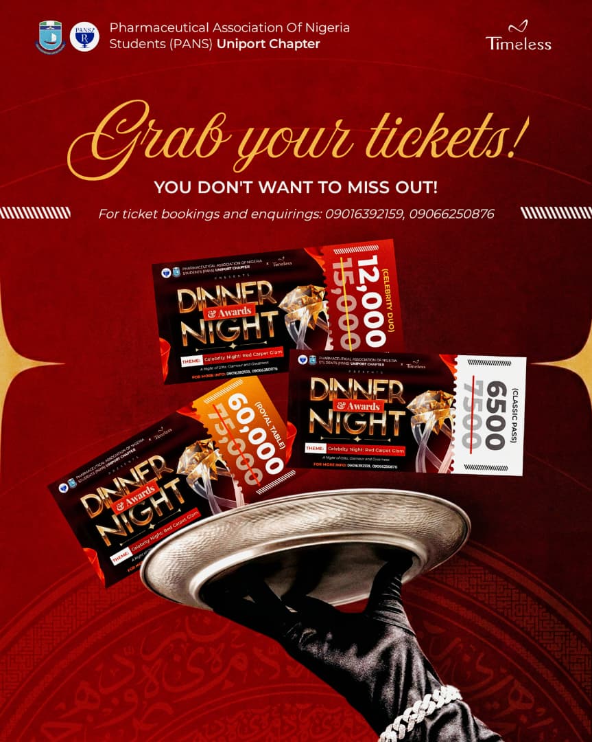 PANS UNIPORT Dinner Night Ticket